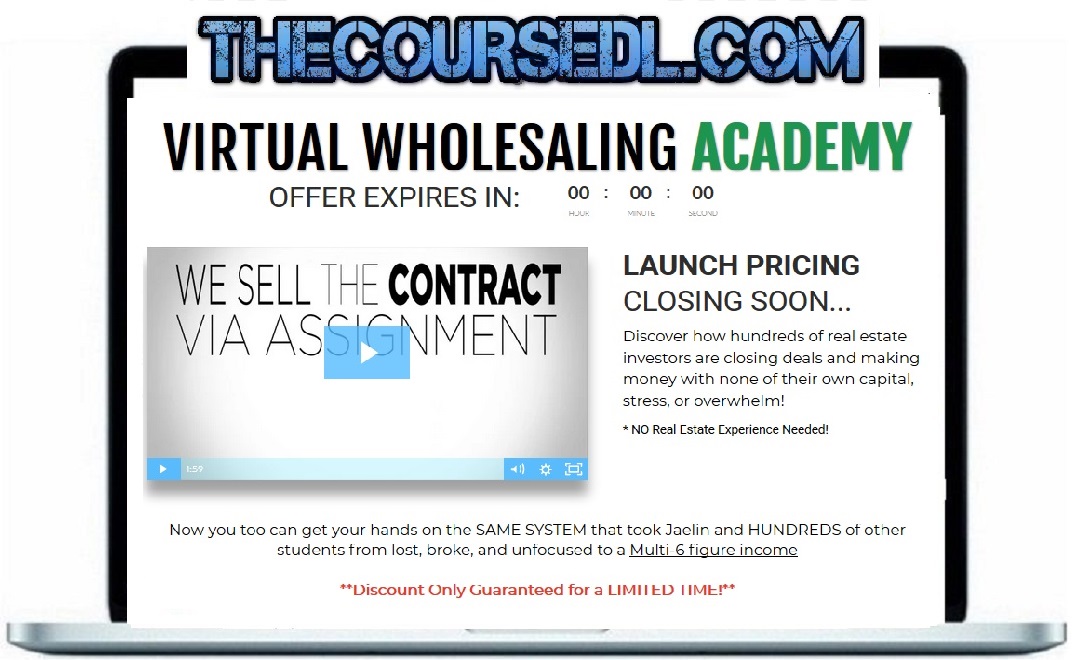 Jaelin White Virtual Wholesaling Academy (Full Wholesaling Course