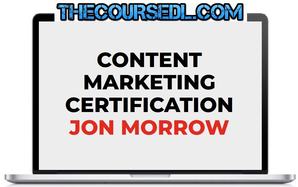 Jon-Morrow-Content-Marketing-Certification