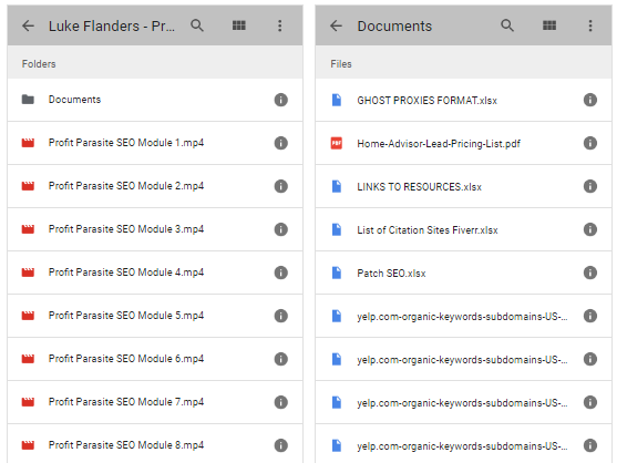 Luke Flanders – Profit Parasite SEO